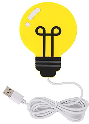 I-TOTAL® - Chauffe-Tasses USB/Port USB pour Ordinateur ou Chargeur. Chauffe-Bois/Chauffe-Tasse (Mathematic)