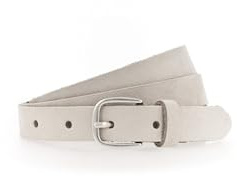 Tamaris Gürtel Essential Classics TB0016L02 Damen Gürtel Uni dunkle vanille 0130