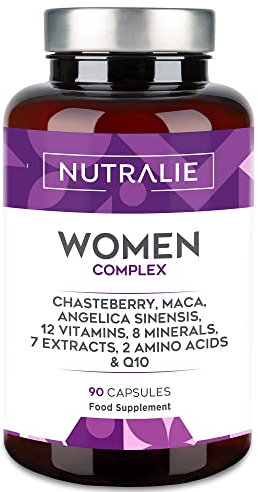Multivitamins for Women - Vitamin Complex + 20 Vitamins and Minerals - 90 Capsules Nutralie