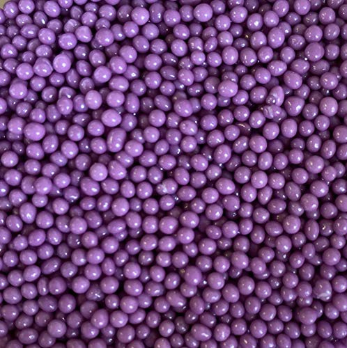 A Pinch Of - Pearls - 2mm - Purple Halloween Cake Topper Sprinkles - 30g Edible Polished Cupcake Decorations - Party Sprinkles, Halloween Themed Cakes and Bakes