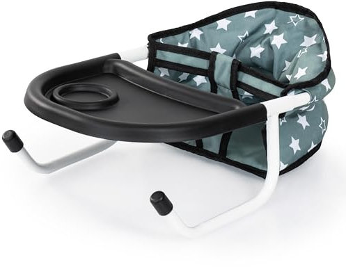 Bayer Design 65858AA Tischsitz für Puppen, Puppensitz, Zubehör für Babypuppen, Nordisches grün