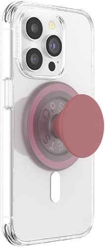 PopSockets Phone Grip for MagSafe, Magnetic Holder, Phone Stand, Boho - Clay Speckle