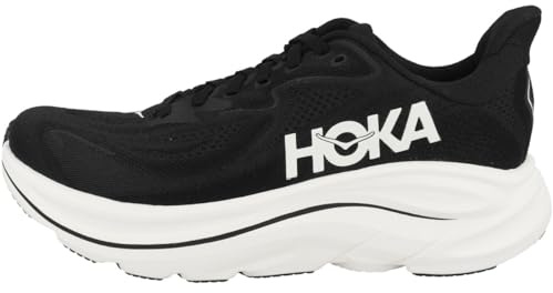 Hoka Women's Clifton 10 Black/White 7.5 Medium