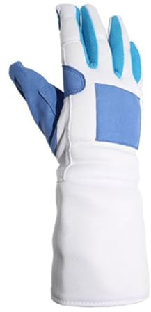 LYXXJRYBHD Fechthandschuh, Säbel Handschuh, Trainingshandschuhe für Fechtwettkampf Training, Bequem, Atmungsaktiv, Rechte Hand(10)