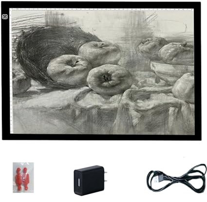 A3/a4 Diamant Painting Led Licht Pad, Tragbares Knopf- Dimmer Tracking Leuchtplatte, Led Drawing Leuchttisch Mit Usb Kabel für Zeichnung,Diamond Painting,Skizzieren,Tattoo,Designen