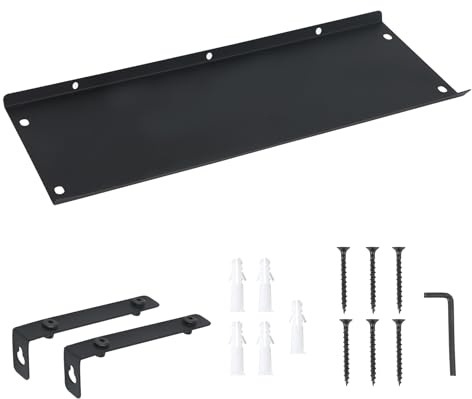 Fepinc Mailbox Rain Cover Plate Rain Barrier, Wall Mounted 15.7x6.4 Inch Stainless Steel Mail Box Weatherboard for Outdoor Use