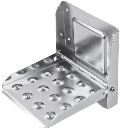 APT Klapptritt für Anhänger – Verzinkter Stahl, 195 x 170 mm, bis 150 kg belastbar