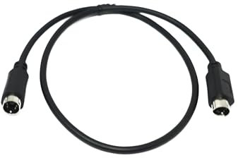 System-S S-Video Cavo 50 cm DIN 4 pin maschio a maschio in nero