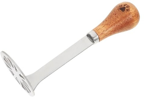 LAPYAPPE Potato Masher Wood Handle Stainless Steel Mashed Potatoes Vegetables Masher Kitchen Tool for Cooking Home Use