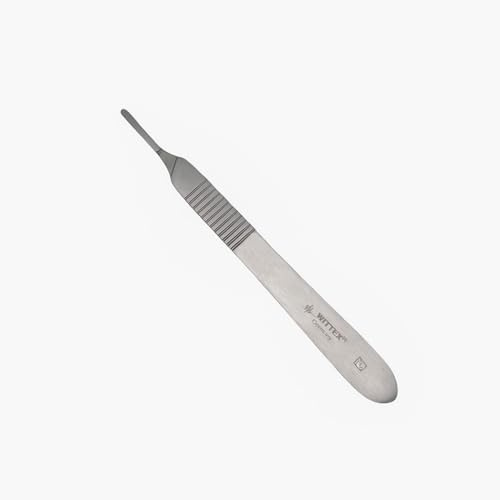 Wittex Scalpel Holder No.3 - Precision Stainless Steel Scalpel Handle for Scalpel Blades