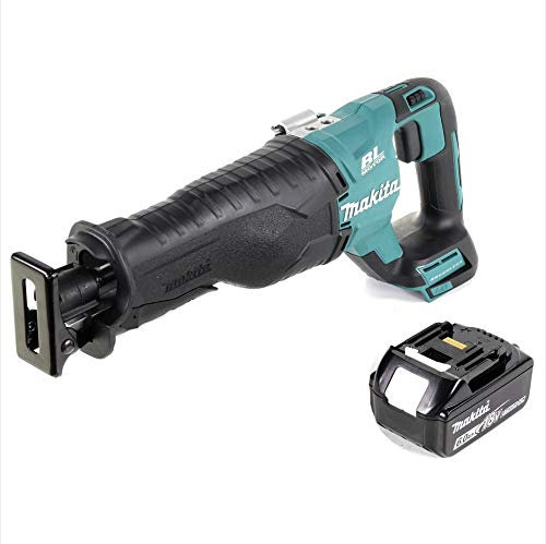 Makita DJR 187 Scie recipro sans fil 18 V Scie sabre sans balai + 1 batterie 6,0 Ah sans chargeur