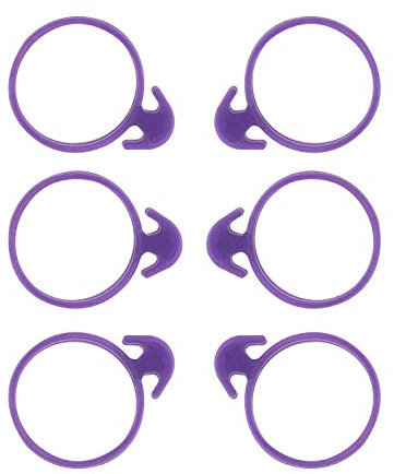 Ototon - Fascette per Sacchetti da Pasticceria, in Silicone, per Cupcake, Biscotti, Pasticceria, 24 Pezzi