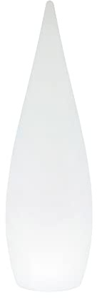 Reality Leuchten LED Akku Außen Stehleuchte Palmas R45101901, Kunststoff weiß, inklusiv 4.5 Watt Farbwechsel LED, inklusiv Fernbedienung, Höhe 122cm |