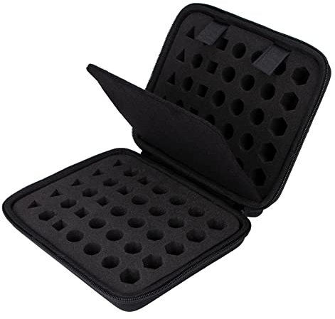 Aenllosi Custodia Borsa Case per DND Dadi DND Dice Set 70 DND Dadi Dice Poliedrici(Solo Custodia)
