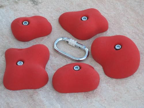 KS Klettergriffe Klettergriffe Set Languard, Farbe:grau