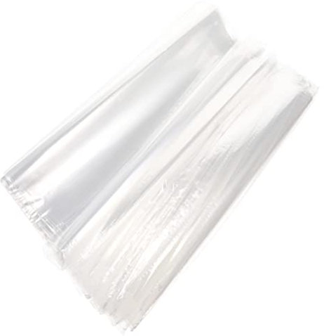 Gatuida 200stücke Schrumpf Tasche Aus Pof Material Transparent Verpackungsbeutel Mit Öffnung Für Seifen Kerzen Gläser Kleine Geschenke Dvds Cds Und Mehr