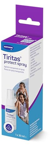 TIRITAS Protect Spray, Apósito Líquido, para Proteger Heridas Pequeñas, Perfecto para Zonas Difíciles, 30 ml