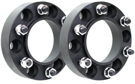 Spurverbreiterungen Für F&ord Für Ranger T6 2 Stück 30/35/38 Mm Aluminiumlegierung Radabstandshalter PCD 6X139,7 93,1 Mm Distanzscheiben (Color : Schwarz, Größe : 30mm)