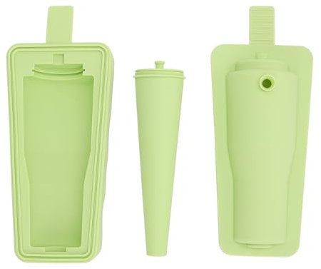 Ice Cube Form Multifunctional Ice Maker Jerliflyer Multifunctional Silicone Whiskey and Cocktail Ice Maker for Juice, Integrated Design for Easy Use (Green)