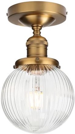 Phansthy Pendelleuchte Deckenlampe Industrielle Hängeleuchte für Küche Badezimmer Esszimmer Wohnzimmer Restaurant.u.z.w(Antike)