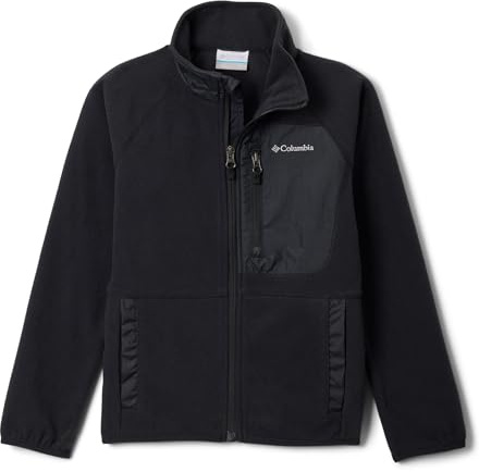 Columbia Mixte Enfant Fast Trek Full Veste Polaire Entièrement Zippée, Noir, XL EU