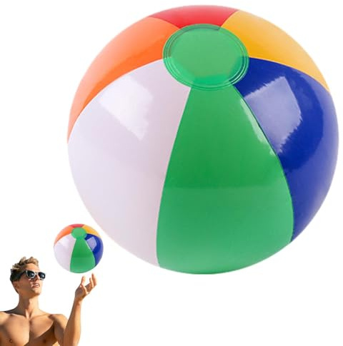 Vattenbollsset | uppblåsbara strandbollar | Färgglada poolleksaker | Ballong De Plage | Pallone Da Spiaggia | Pelota De Playa | Färgglada uppblåsbara strandbollar | Vattenbollar party Favors barn