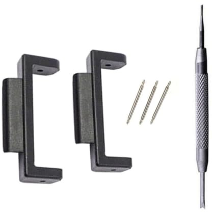 Qianly Adaptateur Bracelet Montre avec Barres à Ressort Adaptateur Connexion Mat Accessoire pour Bricoleurs