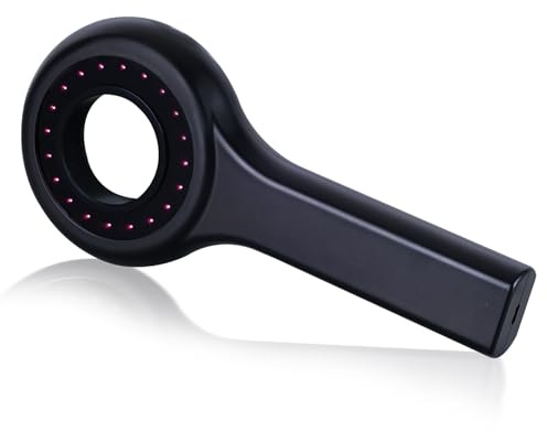 MAINENG Luz de Wood para Análisis de Piel, Lámpara Ultravioleta LED de 365nm
