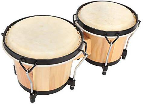Goblet Drum Djembes Goatskin Drumhead African Drum, Percussion Drum Djembe Drum, for Music Player Beginners