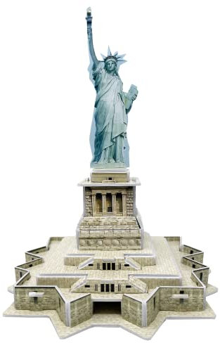 Berühmtes Gebäude, 3D-Puzzle (Freiheitsstatue)