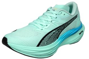 PUMA Hombres Deviate Nitro 3 Zapatillas para Correr Zapatilla Neutral Mint Melt-Speed Blue - Mint 44,5