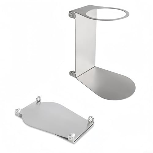 Supporto per filtro da caffè pieghevole in acciaio inox