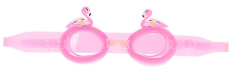 Occhialini da Nuoto per Ragazza Design Anti-appannamento e Stagionale, Forma Cartone Animato in Silicone Confortevole per Piscina