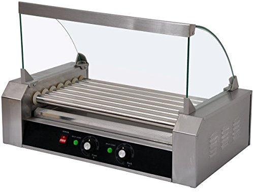 GT CATERING Machine à hot dog professionnelle - 7 rouleaux