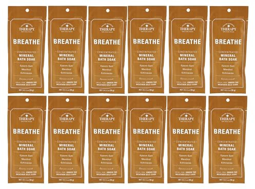 Village Naturals Aches + Pains Cold/Alergy Bath Soak 2 Ounce (12 Pieces)