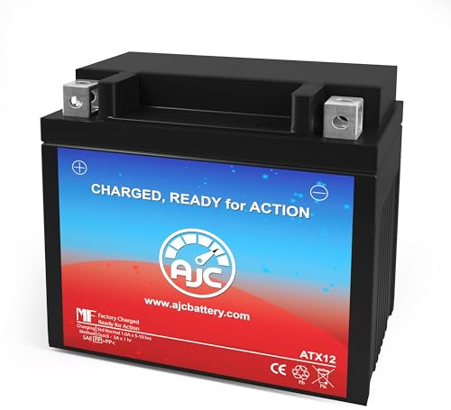 AJC Battery Compatible with Suzuki C50 Boulevard 800CC Motorcycle Battery (2005-2017)