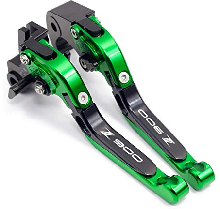 Leva del Freno Moto per Kawasaki Z900 Z650 Z 650 900 2017 2018 2019 2019 2020 21 Accessorie per Moto Freni Regolabili Leve Frizione Maniglia Z-900 (Colore : Z900 Green C)