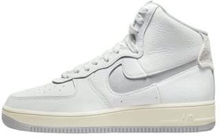 Nike DC3590-101 Air Force 1 Sculpt Donna, Summit White/Silver-Coconut Milk EU 38.5
