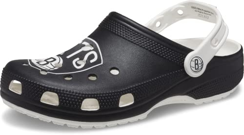 Crocs - Nba Brooklyn Nets Classic Clog - 208651103 - Färg: Svarta - Storlek: 41 EU