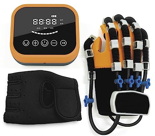 Cashwise Splint Robot Gloves, Intelligent Five Fingers Manual Training Functional Hand Splint Ortheses, for Hand Function Recovery,RightHand-XL