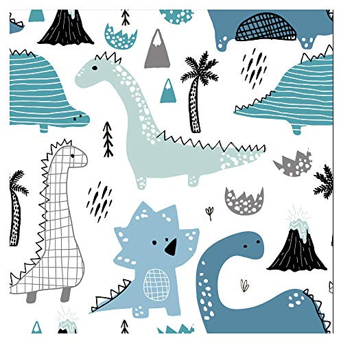 murando Papel Pintado PREMIUM 10 m Fotomurales tejido no tejido rollo | Decoración de Pared decorativos Murales XXL moderna de Diseno Fotográfico Dinosaurios Para niños