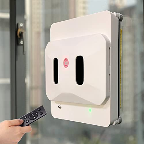 CYMYYDS Lavavetri Elettrico Telecomandato, Robot per Pulizia di Finestra, Robot Pulisci Vetri Automatico, Intelligente Pulizia delle Piastrelle in Ceramica di Windows, Bianco