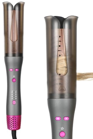 Bestauty Automatic Curling Iron, 1.25 Ceramic Coating Heating Iron Barrels, Quick Heating Hair Curler for Waver Curl, 4 Adjustable Temperature 302°F-450°F with Cold Air Styling Function