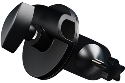 ifundom Morsetto Clip per Microfono Handheld Nero in Metallo Design Compatto e Regolazione Altezza per Prove Band e Performance Sul Palco