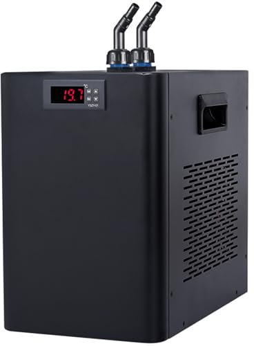 Enfriador de acuario de 160L/300L/500L, enfriador de agua, enfriador de agua con compresor de diseño silencioso, refrigeración para siste hidropónico, medusas, arrecife de coral