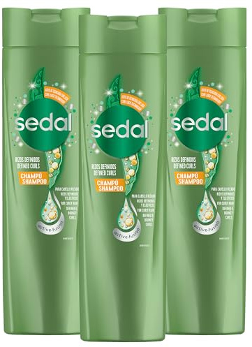 SEDAL Shampoo „Definierte Locken“ – Anti-Frizz, 400ml (3er-Pack)