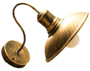 Sconcetto Murale Vintage - Illuminazione Con Applique A Parete | Lampada Esterna Rustica Decorativa, Tourici Industriali Impermeabili, Luce Decorativa Per Finestra Per La Casa Corridoio Da Letto Corri