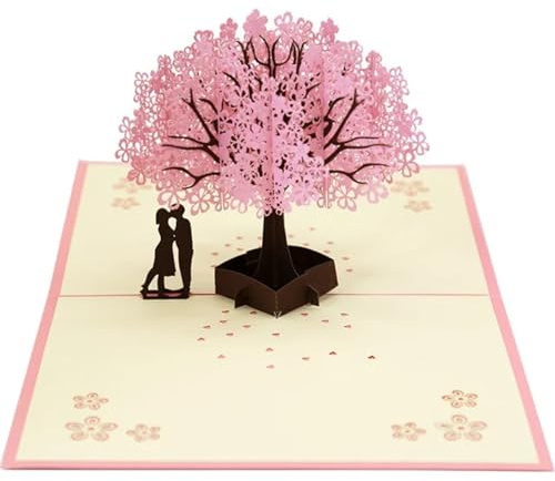 Hochzeitseinladung 3D-Pop-Up-Karten, Hochzeitseinladungen, Partygeschenke, Hochzeitsgrußkarte, Jahrestag, Valentinstag, Geschenke, Postkarte für Parteien(Style1)