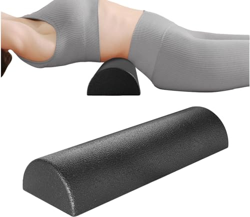 Rodillo de Espuma para Ejercicio Físico Medio Roller para Estiramiento | Rodillo de Espuma para Cuerpo Atlético Para Hogar Gimnasio Yoga Pilates Fitness Y Recuperación Mu