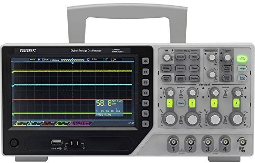 Voltcraft DSO-1104E Digital-Oszilloskop 100 MHz 4-Kanal 1 GSa/s 64 kpts 8 Bit Digital-Speicher (DSO) 1 St.